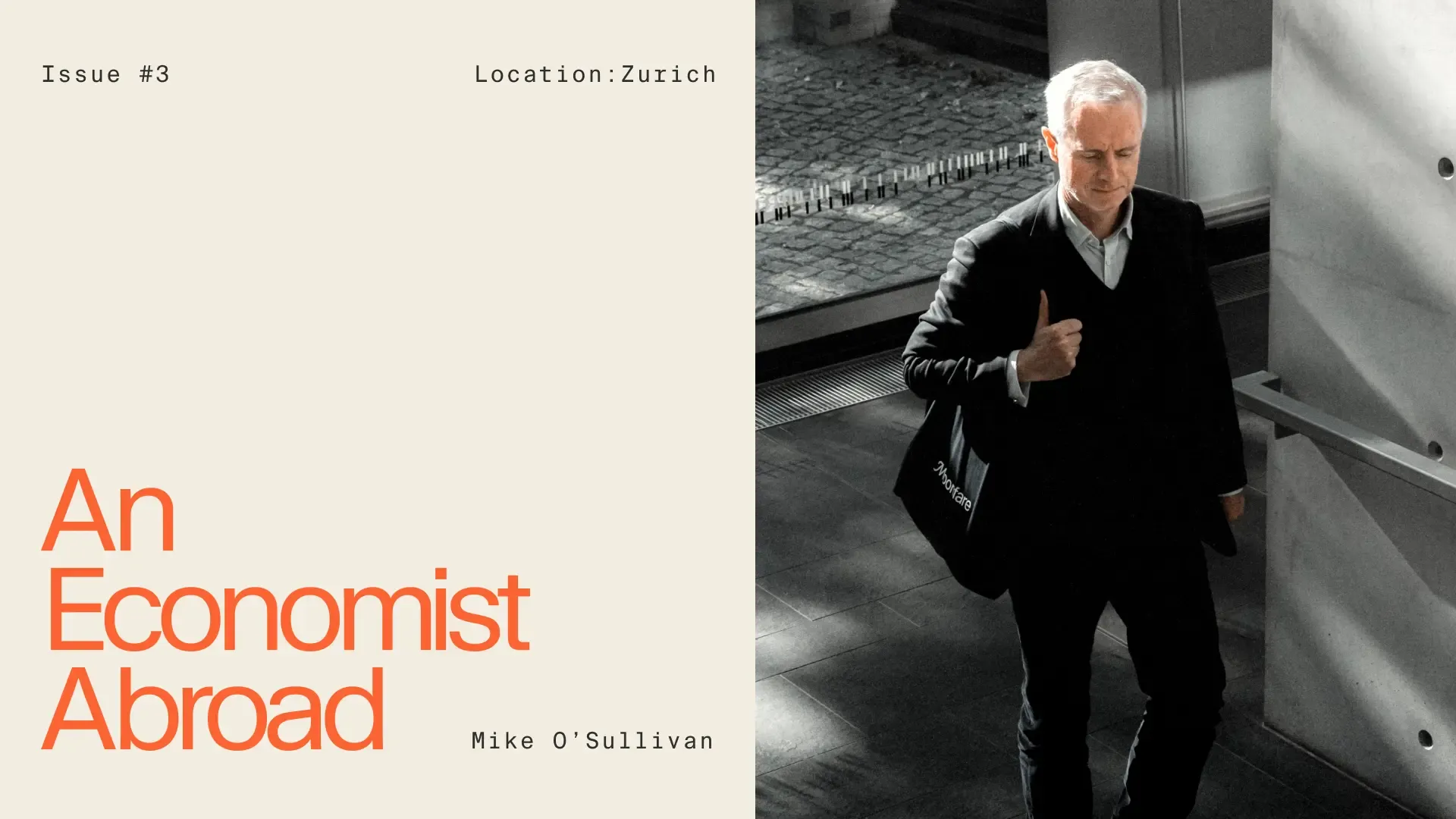 Economist Abroad: Zurich is the center of excellence 