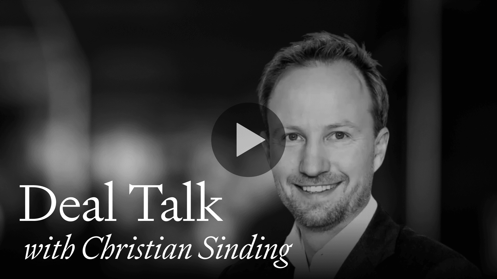 Christian Sinding, CEO and Managing Partner of EQT: I've always been the ‘why not’ person