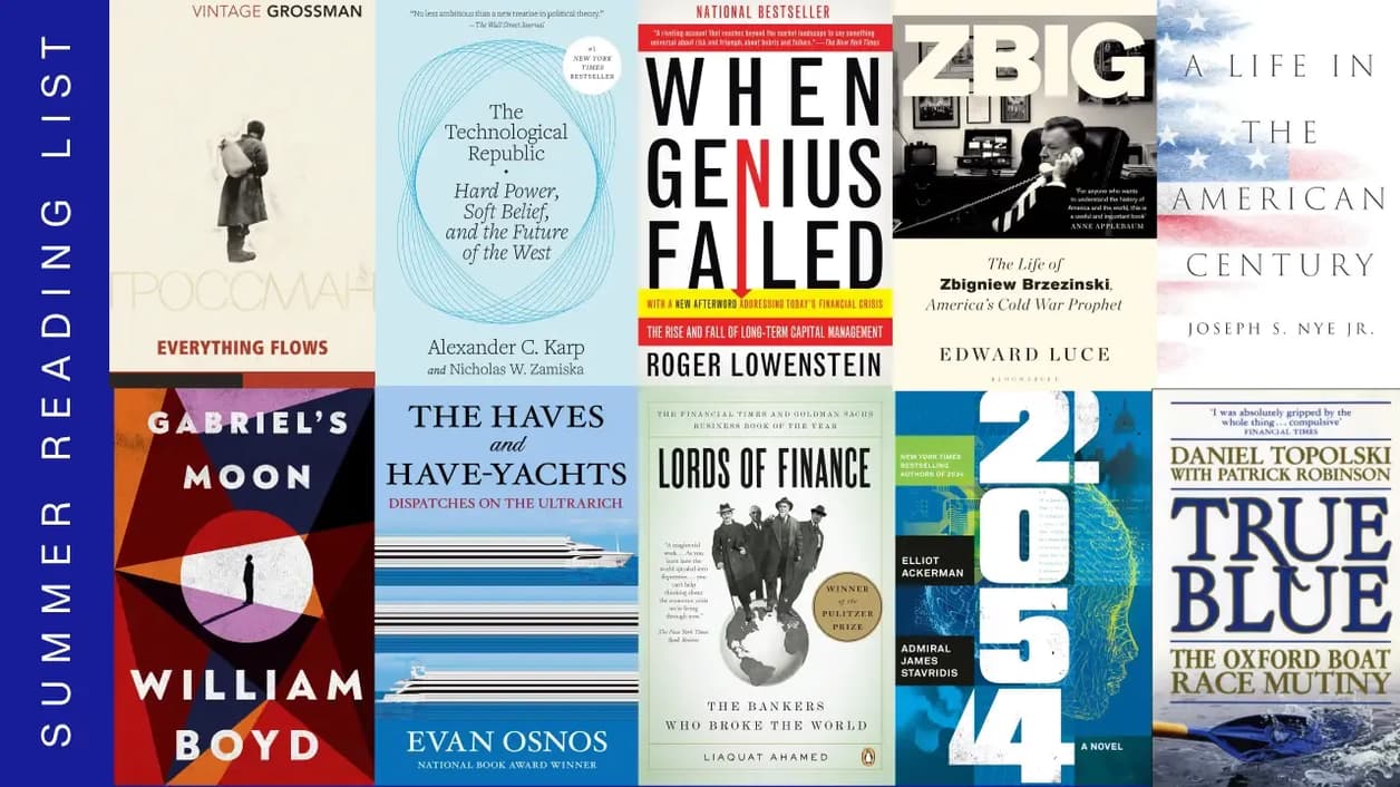 Moonfare’s summer reading list: 30 books that cut through the noise 