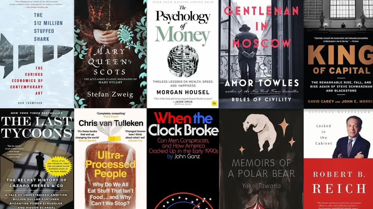 What to read this summer? The books Moonfare are taking on holidays