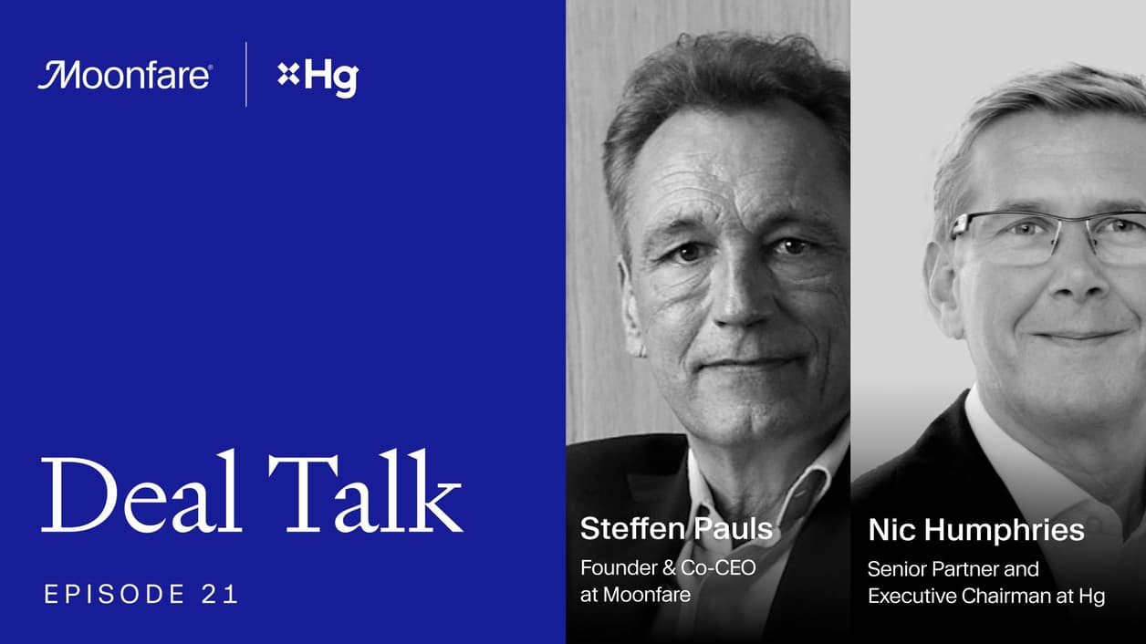 You’re invited: Deal Talk with Nic Humphries from Hg | 19 March