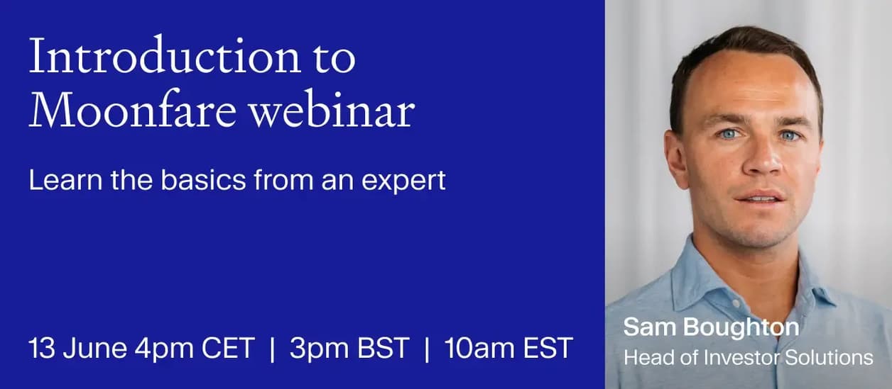 Introduction to Moonfare webinar: All you need to know to start investing